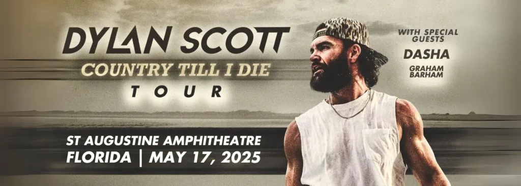 Dylan Scott at St. Augustine Amphitheatre