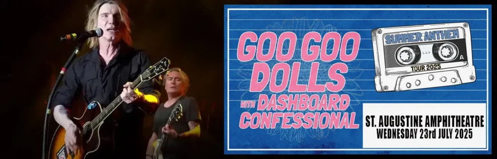 Goo Goo Dolls & Dashboard Confessional at St. Augustine Amphitheatre