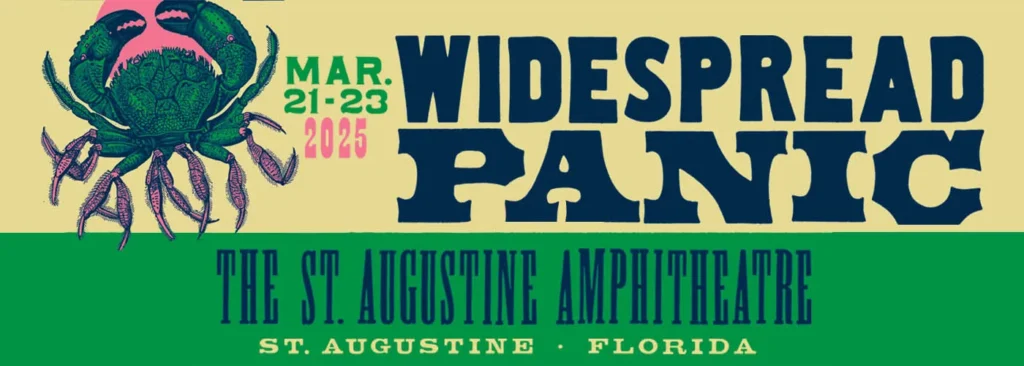 Widespread Panic at St. Augustine Amphitheatre