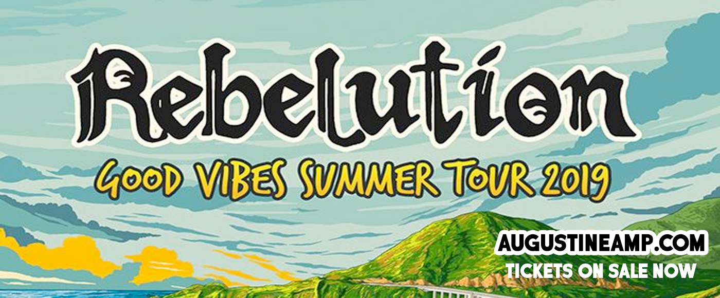 Rebelution Tickets 15th August St Augustine Amphitheatre