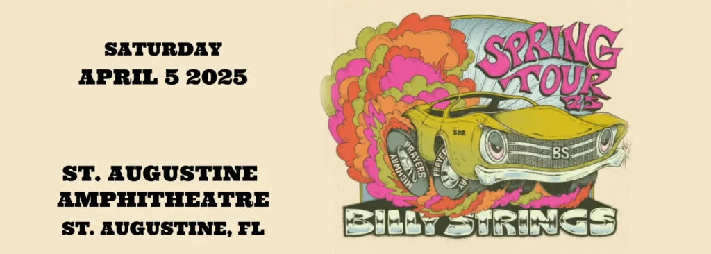 Billy Strings at St. Augustine Amphitheatre