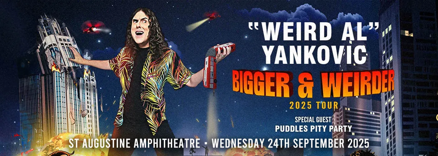 Weird Al Yankovic & Puddles Pity Party Tickets | 24th September | St ...