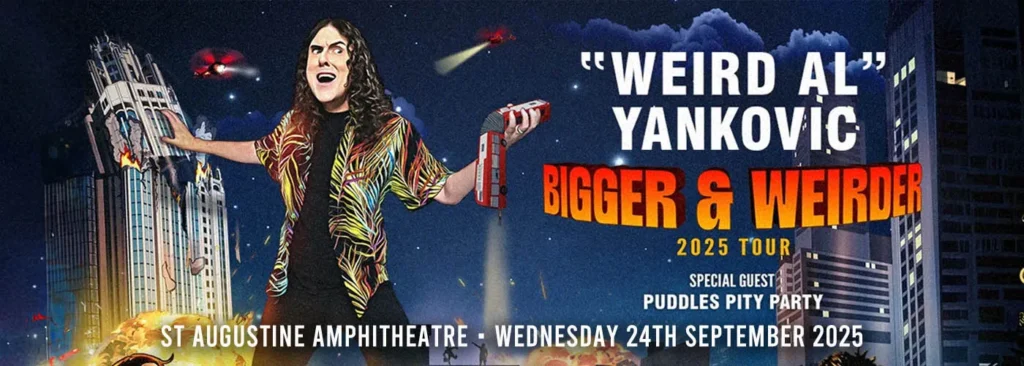 Weird Al Yankovic & Puddles Pity Party at St. Augustine Amphitheatre