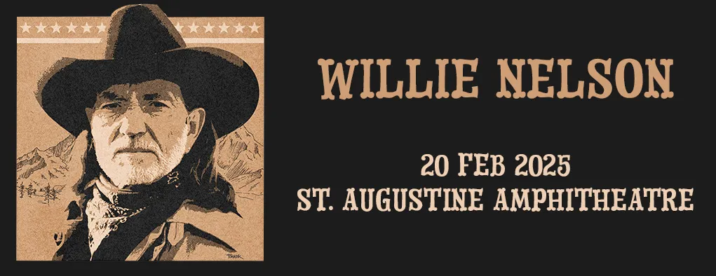 Willie Nelson at St. Augustine Amphitheatre