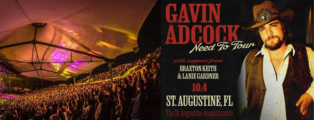 Gavin Adcock at St. Augustine Amphitheatre