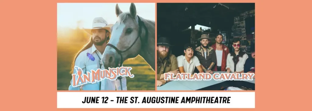 Ian Munsick & Flatland Cavalry at St. Augustine Amphitheatre